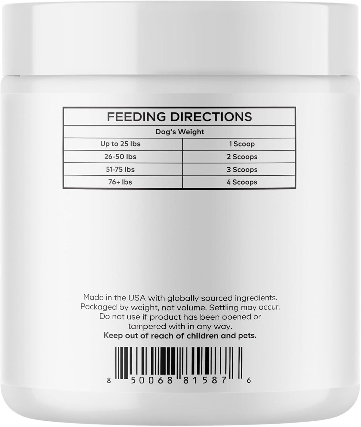image:imageDNA PET Goat Milk and Colostrum Powder for Dogs Goat Milk Powder Bovine Colostrum Protein Supplement for Dogs Canine Joint amp Gut Wellness Support All Breeds and Sizes 32 oz