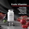 Amen Fruits, Daily Fruits Vitamins Supplements, Over 20 Whole Fruit Extracts – Raw Multivitamin, Berries, Antioxidant Polyphenols Superfood & Flavonoids – Non-GMO – 90 Capsules