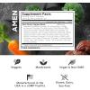 Amen Veggies, Daily Veggies Vitamins Supplement, Vegetables Vegan Blend & Whole-Food Raw Greens Multivitamin Capsules, Mushroom Complex, Superfood, Minerals, Green Vegetable Nutrients, Non-GMO, 90 ct