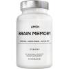 Amen Brain Memory Supplement- Bacopa, Lion’s Mane, Alpha-GPC, Citicoline, Phosphatidylserine, Rhodiola, Ginkgo, BioPerine, Huperzine A – NSF Certified Cognition & Mind Vitamins, Non-GMO – 60 Capsules