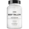 Amen Grass-Fed Beef Tallow Supplement – Whole Food Bovine Tallow with Naturally Occurring Fatty Acids, Non-GMO & Gluten Free, Paleo Friendly – 90 Softgel Capsules