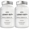 Amen Leaky Gut Supplement – Advanced Formula with Bioavailable L Glutamine, Zinc, Turmeric, DGL Licorice Root – Marshmallow Root – Probiotics & Fermented Prebiotics – Vegan, Non-GMO – 90 Capsules(90 Count (Pack of 2))