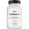 Amen Omega-3 Supplement – 1500mg High-Potency Daily Omega 3 – EPA and DHA Fatty Acids Fish Oil – 45-Day Supply – Fatty Acid Supplements – Fish Oil Pills – Non-GMO – 90 Soft Gels Capsules
