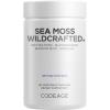 Codeage Raw Wildcrafted Irish Sea Moss Supplement, Spirulina Algae, Bladderwrack Seaweed, Burdock Root, Black Pepper, Vegan, Non-GMO, 120 Capsules