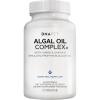DNA PET Algal Oil Complex for Dogs – Omega 3 & 6 Fatty Acids with EPA & DHA from Microalgae – Fish-Free Omega Oil Supplement for Dogs – All Breeds – 60 Softgels