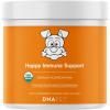 DNA PET Happy Immunity USDA Certified Organic Mushroom Complex for Dogs, Organic Cordyceps Shiitake Reishi, Vegan Mushroom Blend Powder Canine Supplement, Advanced Mushroom Mix, Non-GMO, 3.5 oz