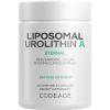 Codeage Liposomal Urolithin A Supplement 500mg Per Serving + Resveratrol, Betaine, CoQ10, Ellagitannins – A New Frontier Beyond NADH, NMN, NAD, NR, and PQQ Vitamins – Bioavailable – 60 Capsules